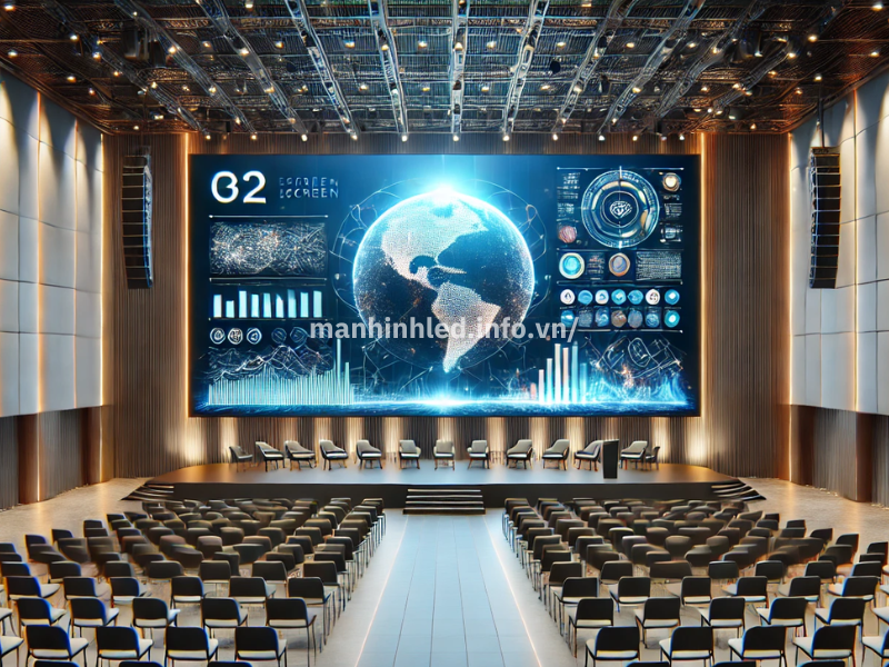 Studio sử dụng màn hình LED