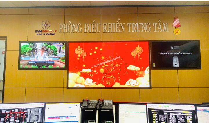 Thi công màn hình LED P1.53