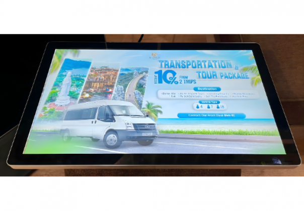 49-INCH 4K UHD WALL-MOUNTED ADVERTISING DISPLAY