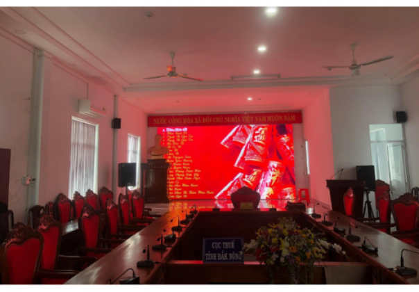 MÀN HÌNH LED P2.5 - CHI CỤC THUẾ ĐĂK NÔNG