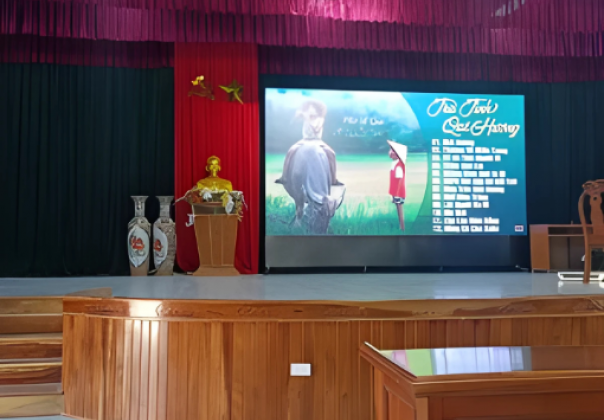 MÀN HÌNH LED P4 - UBND HUYỆN TÂY GIANG - QUẢNG NAM