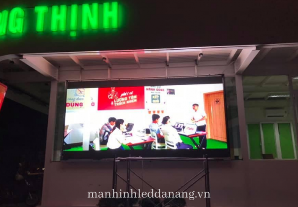 MÀN HÌNH LED P5 NGOÀI TRỜI - BĐS ĐÔNG TRƯỜNG THỊNH