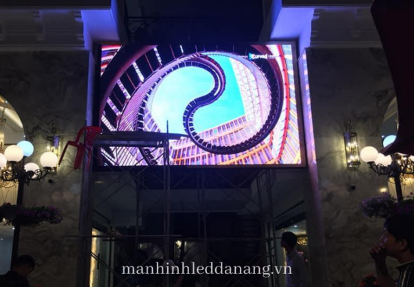 MÀN HÌNH LED P5 NGOÀI TRỜI - NHÀ HÀNG TIỆC CƯỚI BÉ ANH