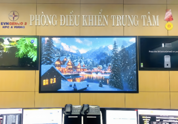 P1.53 LED DISPLAY PROJECT – A VUONG HYDROPOWER CONTROL CENTER