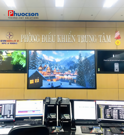P1.53 LED DISPLAY PROJECT – A VUONG HYDROPOWER CONTROL CENTER