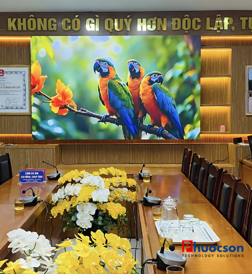P2.5 LED DISPLAY PROJECT – HOA CUONG WARD PEOPLE'S COMMITTEE